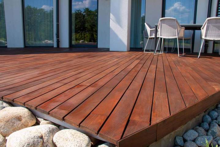 Fabrication de terrasse bois Caen